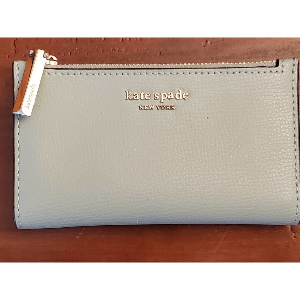 Kate Spade Billfold Misy Green NWOT